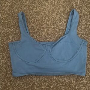 Wild Fable Blue Crop Top Athletic Style